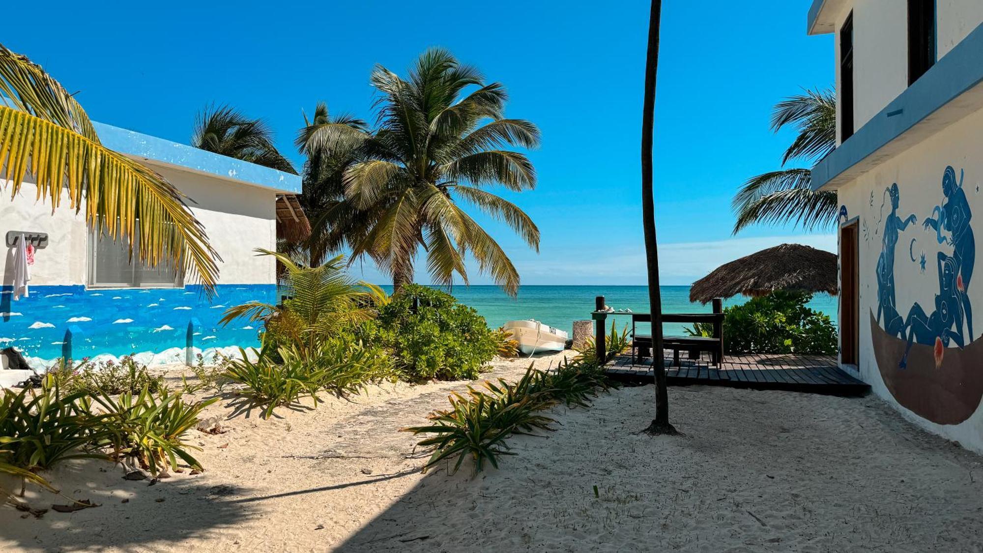 Vila Pronoia Casa De Playa Mahahual Exteriér fotografie